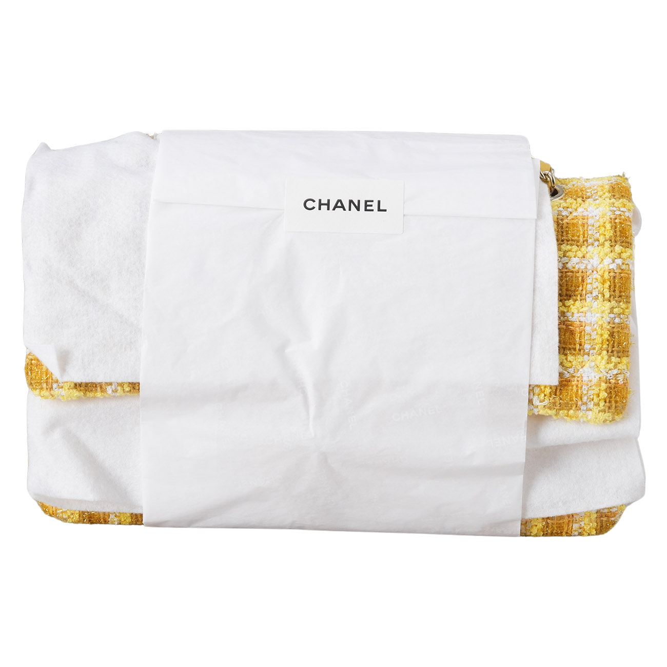 CHANEL(USED)샤넬 트위드 클래식 미듐 플랩백