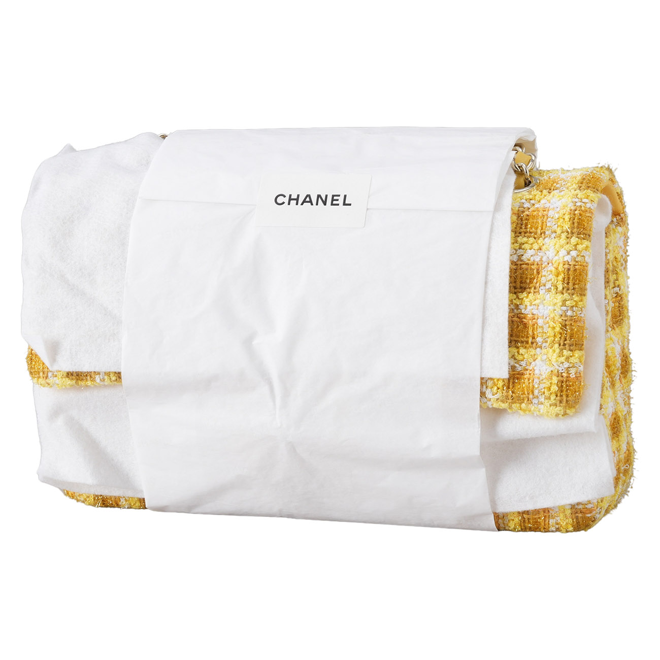CHANEL(USED)샤넬 트위드 클래식 미듐 플랩백