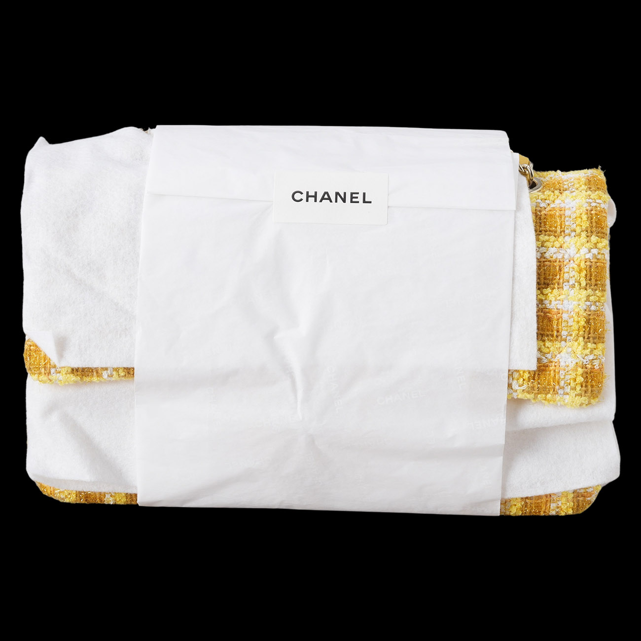 CHANEL(USED)샤넬 트위드 클래식 미듐 플랩백