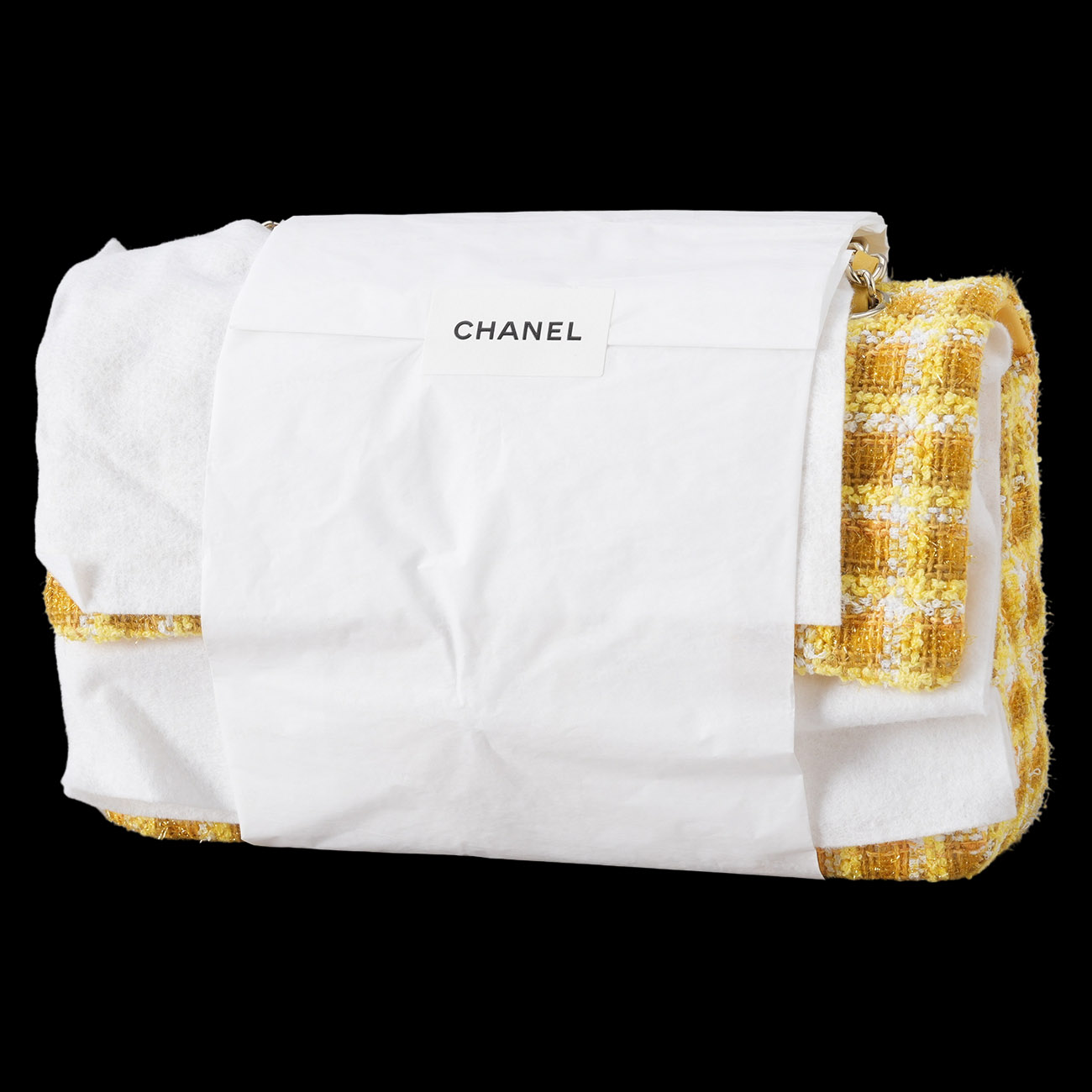 CHANEL(USED)샤넬 트위드 클래식 미듐 플랩백