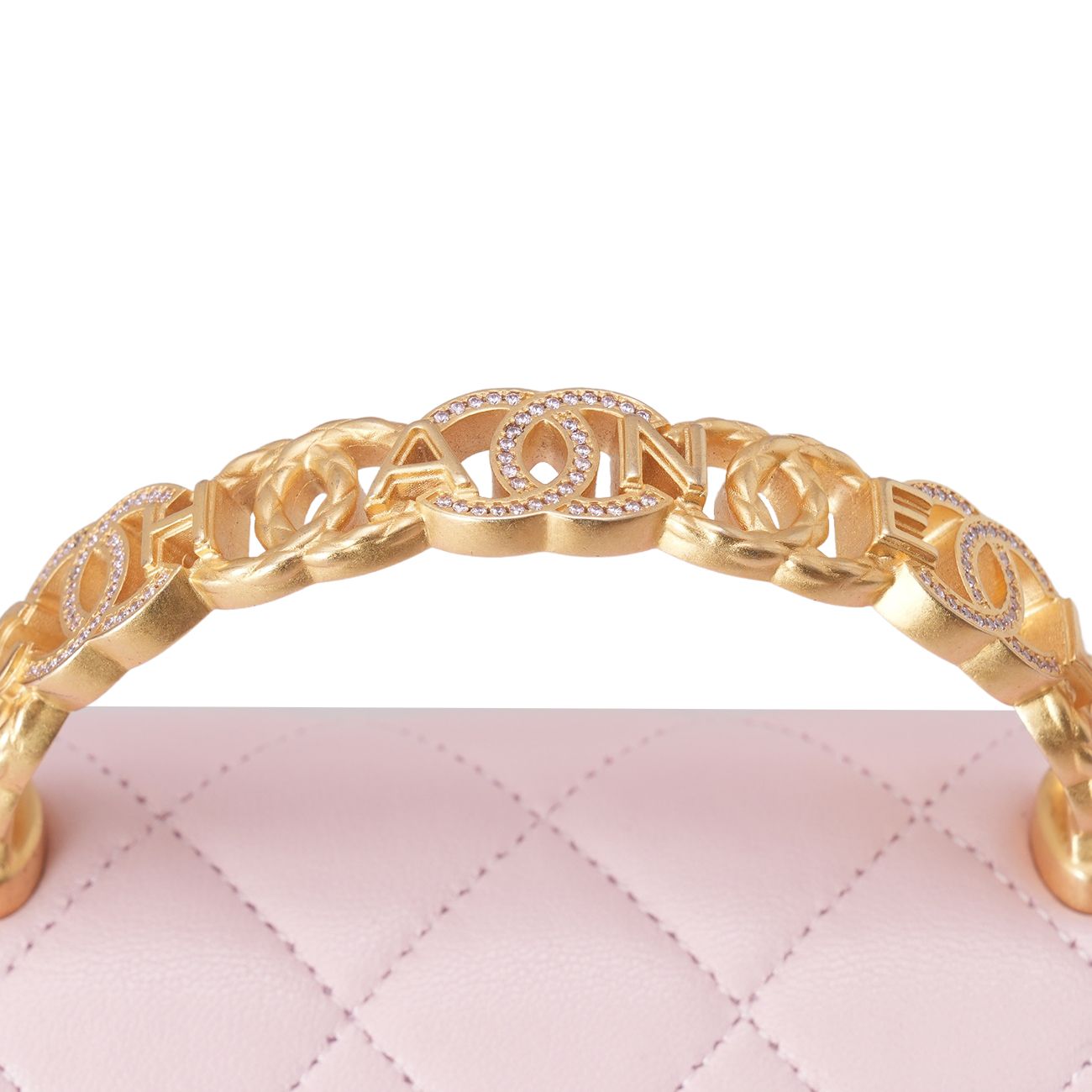 CHANEL(USED)샤넬 AP3944 클래식 레터링 탑핸들 WOC