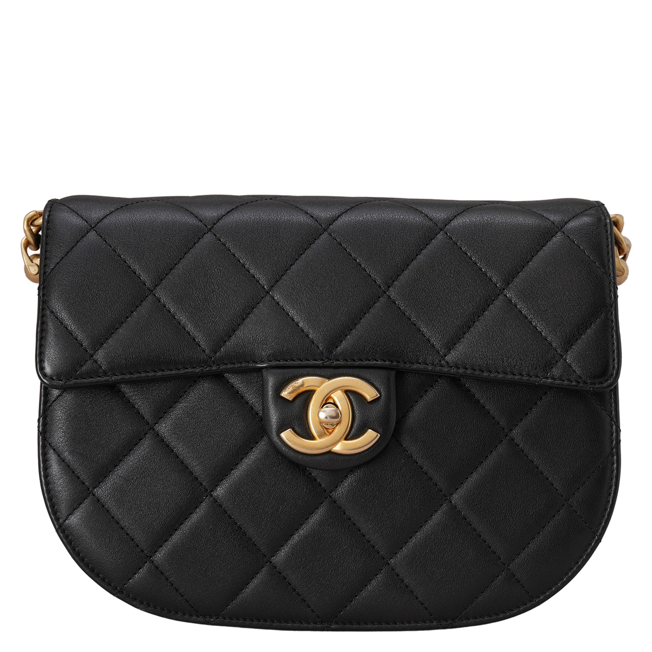 CHANEL(USED)샤넬 AS2485 시즌 퀼팅 메신저백