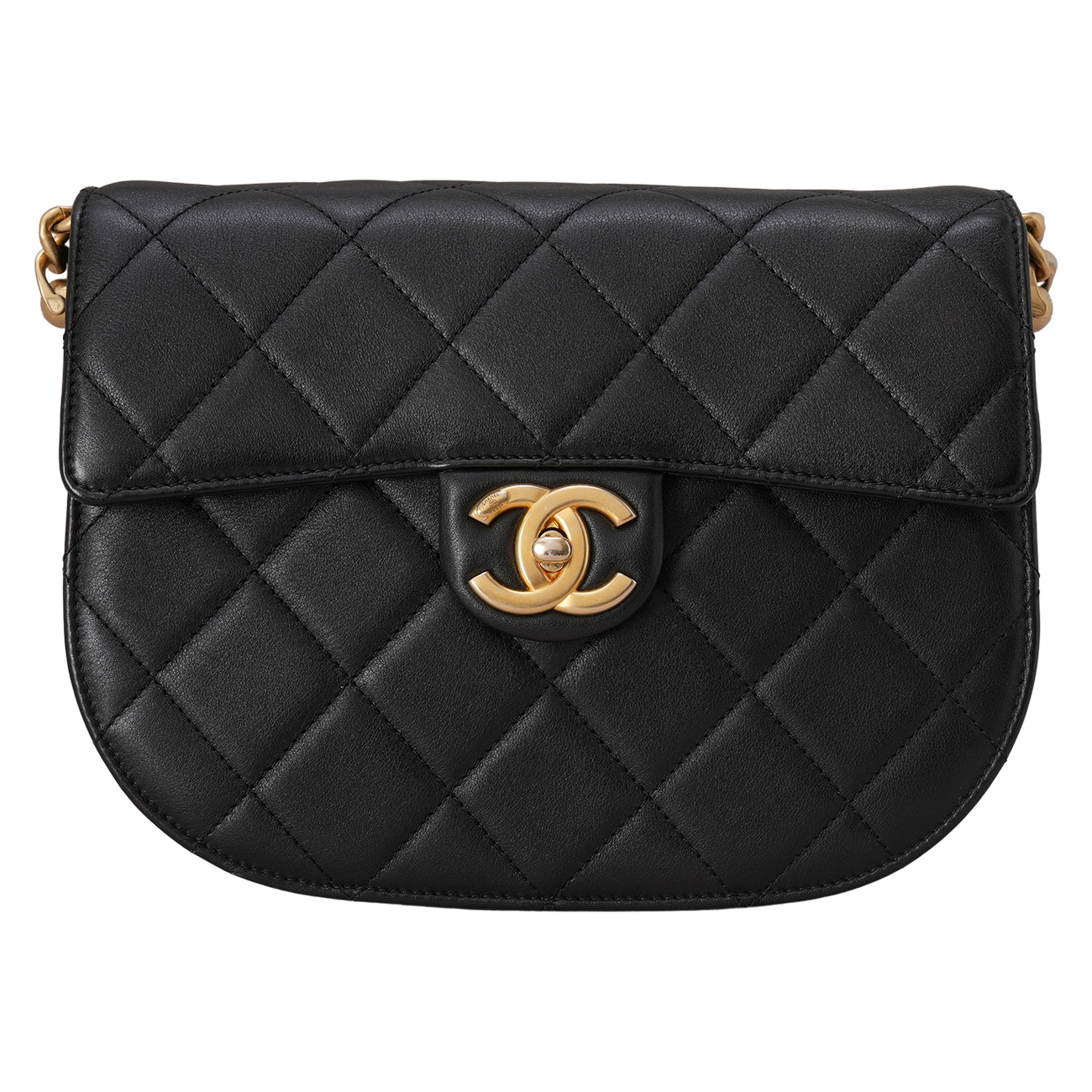 CHANEL(USED)샤넬 AS2485 시즌 퀼팅 메신저백