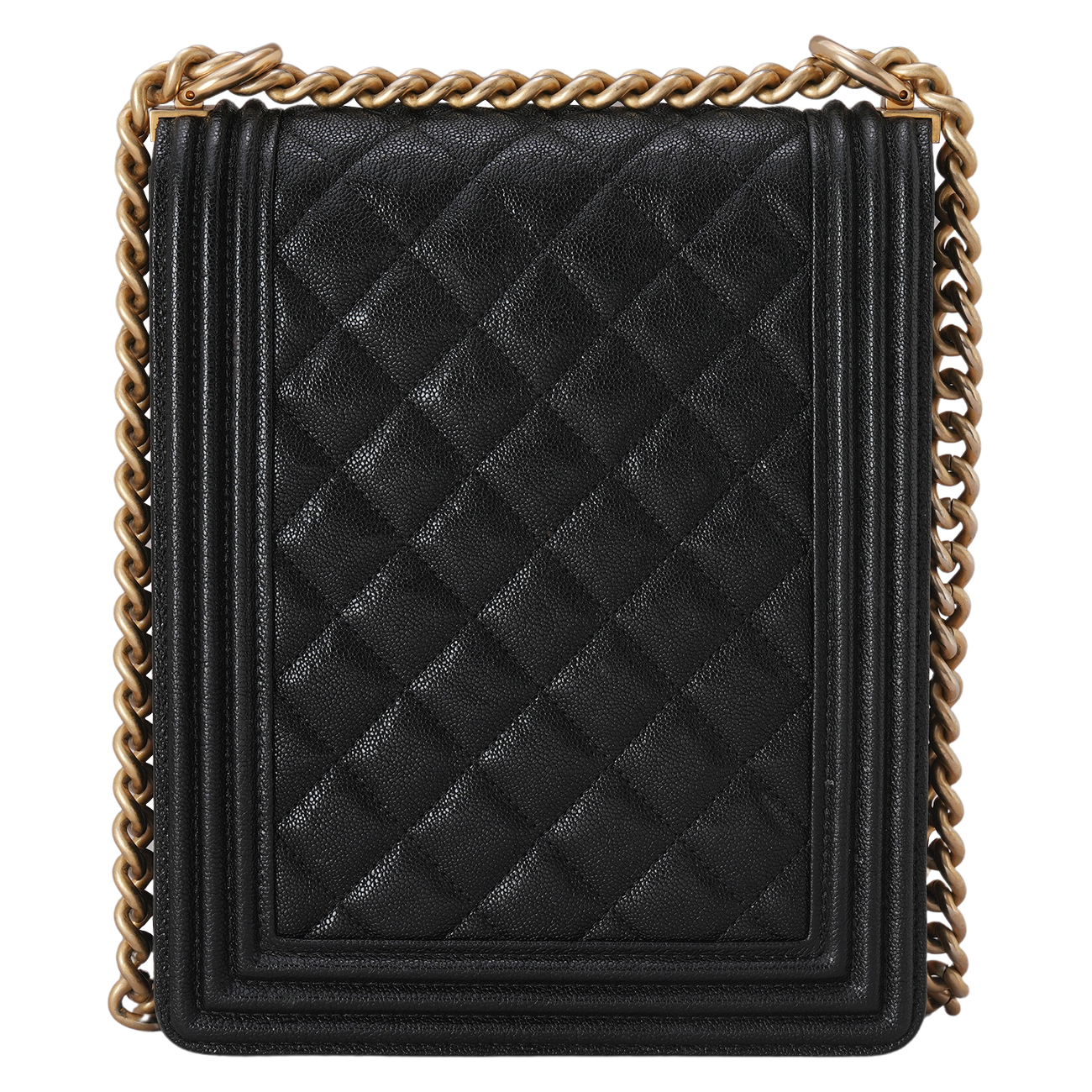 CHANEL(USED)샤넬 AS0130 캐비어 보이 플랩백
