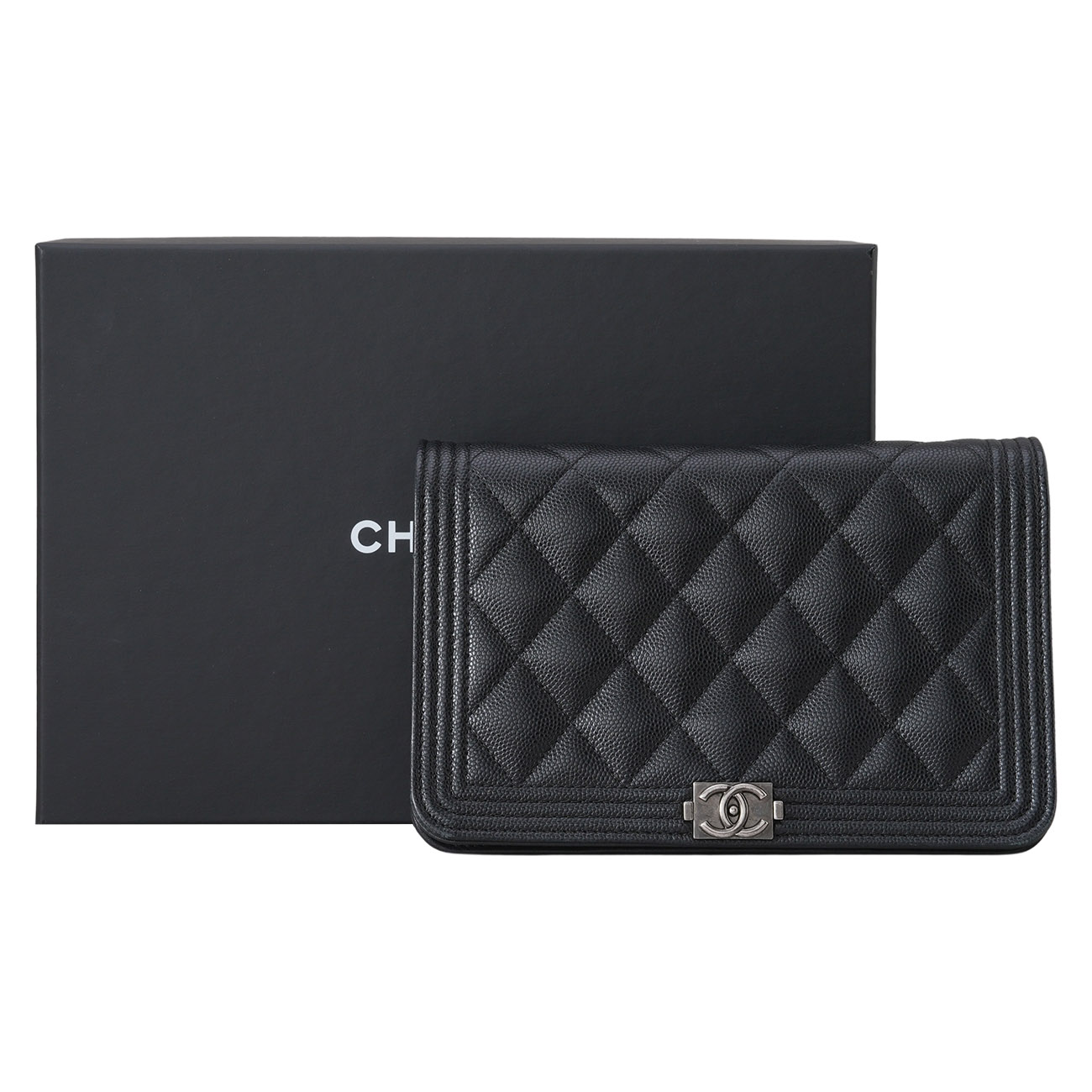 CHANEL(USED)샤넬 AP1117 보이 WOC