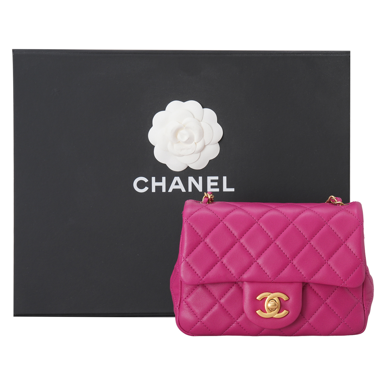 CHANEL(USED)샤넬 AS1786 클래식 쁘띠삭 골든볼