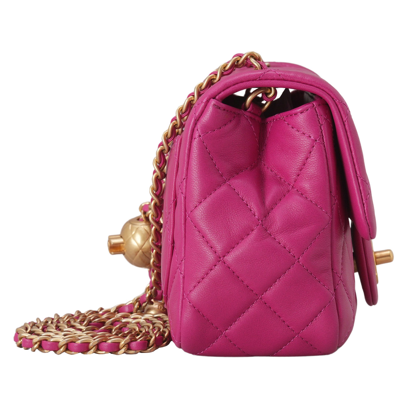 CHANEL(USED)샤넬 AS1786 클래식 쁘띠삭 골든볼