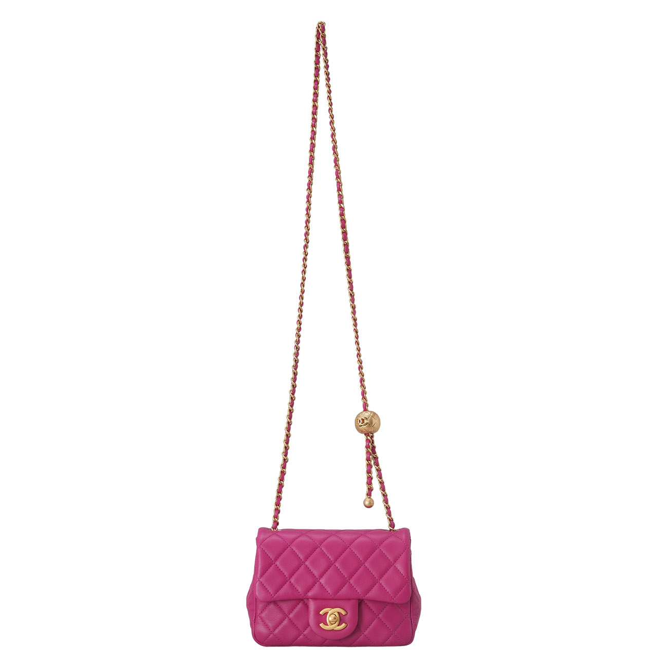 CHANEL(USED)샤넬 AS1786 클래식 쁘띠삭 골든볼