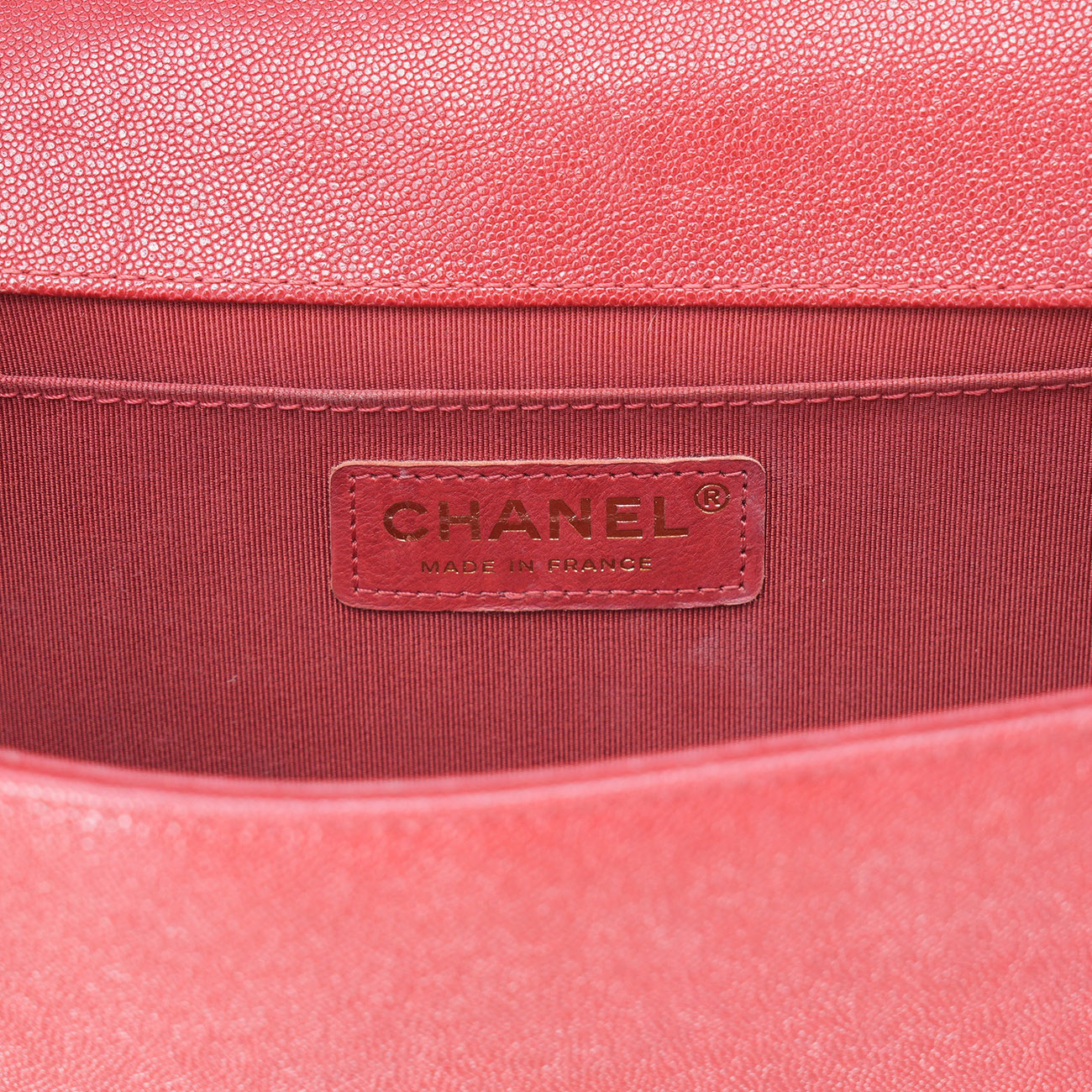 CHANEL(USED)샤넬 캐비어 보이백 미듐