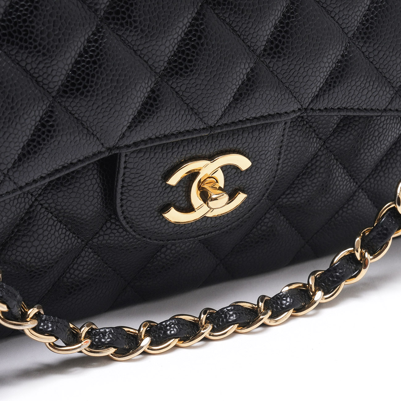 CHANEL(USED)샤넬 캐비어 클래식 점보