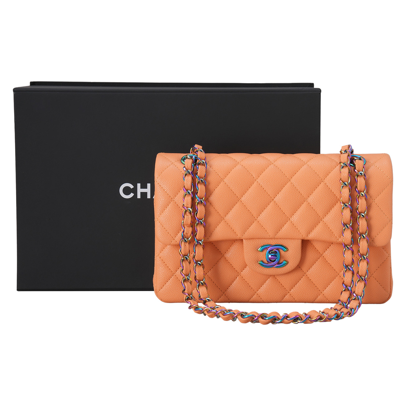 CHANEL(USED)샤넬 캐비어 클래식 스몰 플랩백