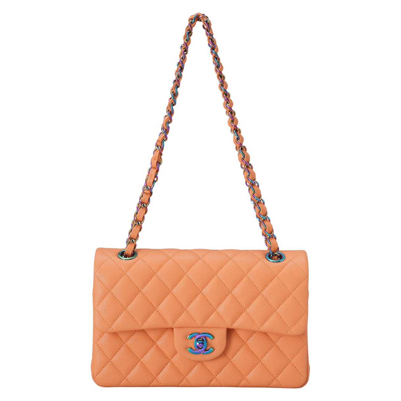 CHANEL(USED)샤넬 캐비어 클래식 스몰 플랩백