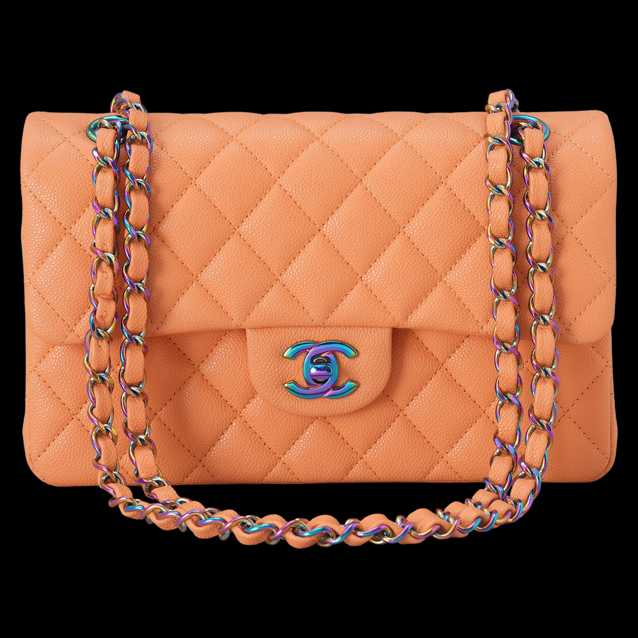 CHANEL(USED)샤넬 캐비어 클래식 스몰 플랩백