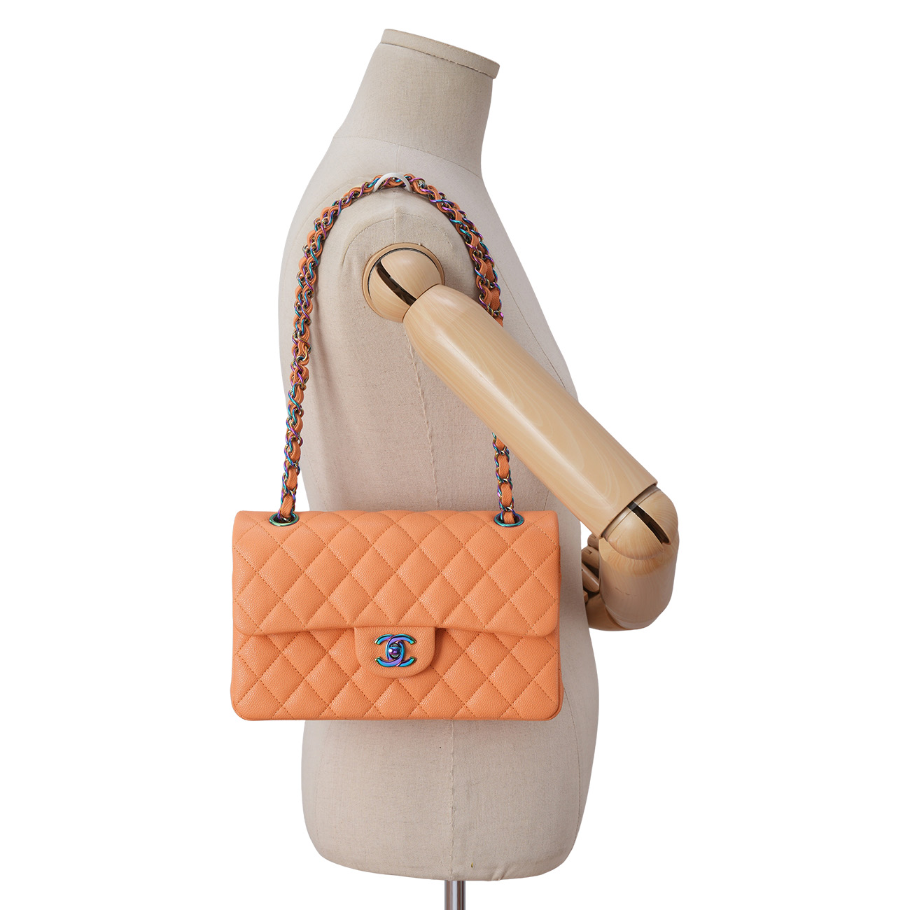 CHANEL(USED)샤넬 캐비어 클래식 스몰 플랩백