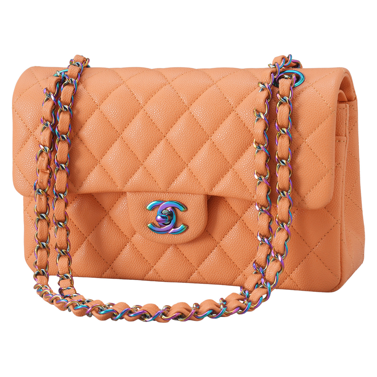 CHANEL(USED)샤넬 캐비어 클래식 스몰 플랩백
