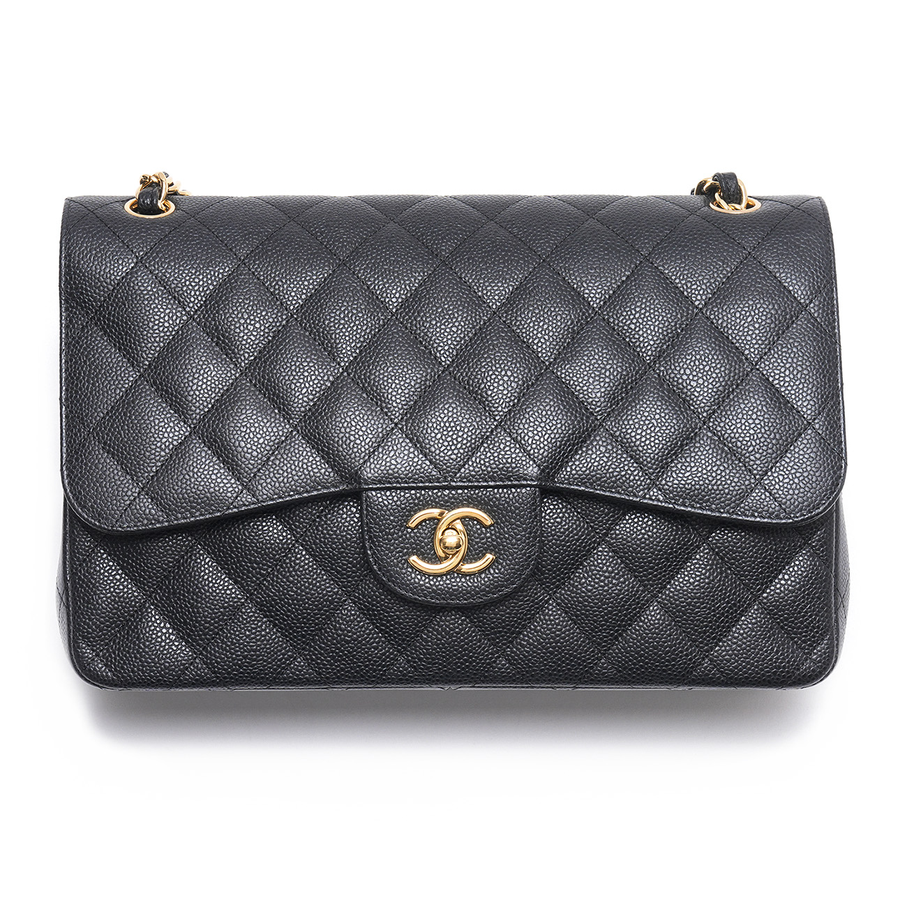 CHANEL(USED)샤넬 캐비어 클래식 점보 플랩백