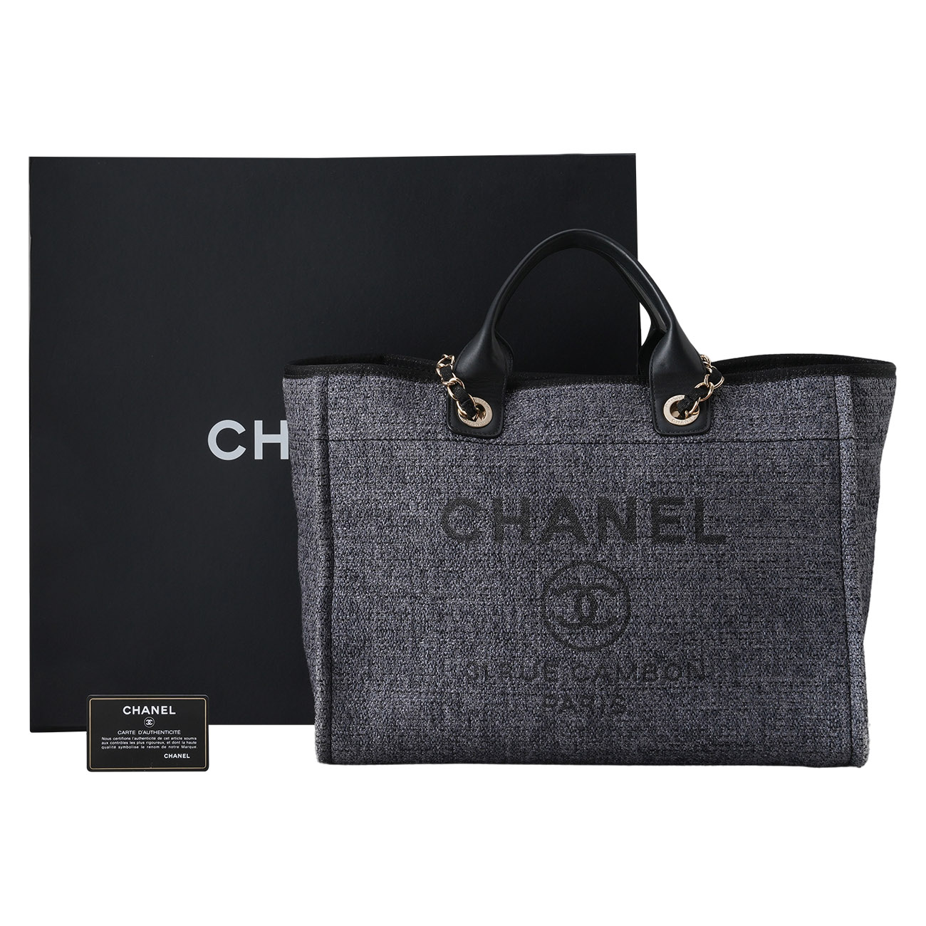 CHANEL(USED)샤넬 도빌백 라지