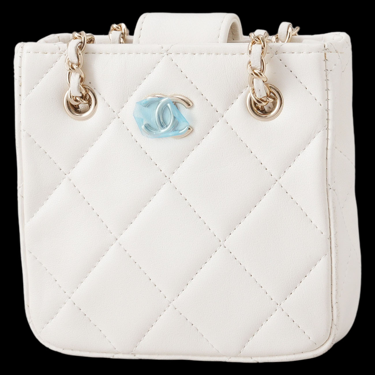 CHANEL(USED)샤넬 더블체인 미니 크로스백
