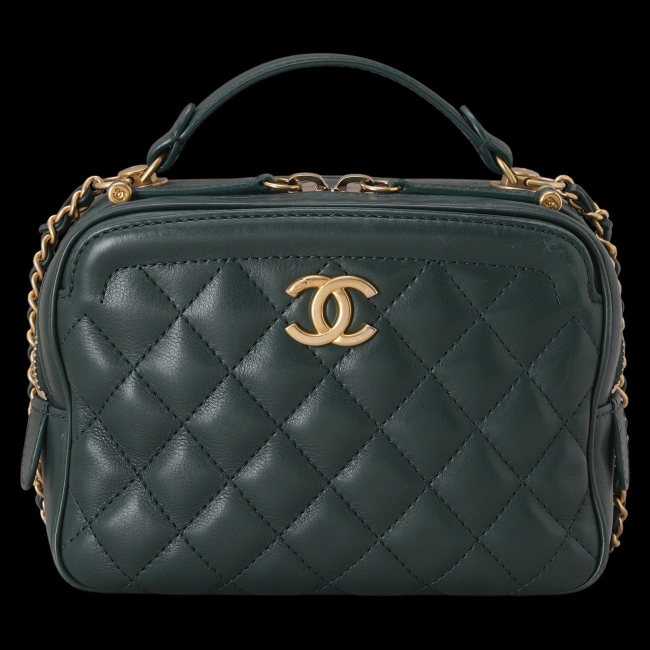CHANEL(USED)샤넬 탑핸들 카메라백