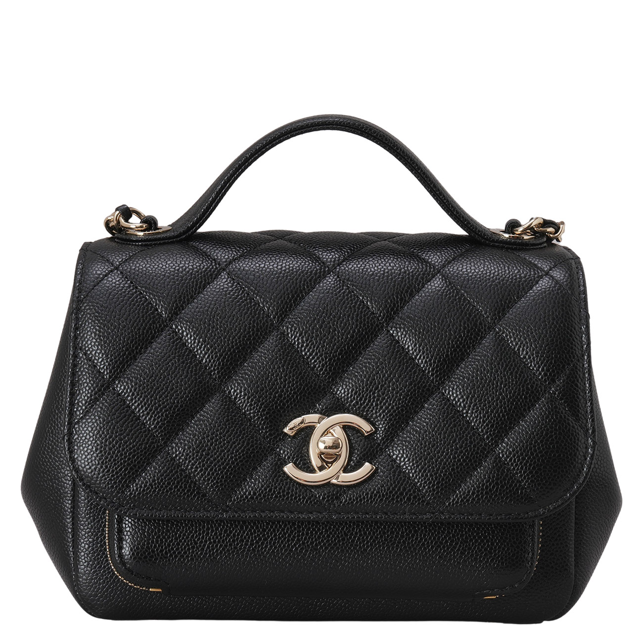CHANEL(USED)샤넬 캐비어 비지니스 어피니티 스몰