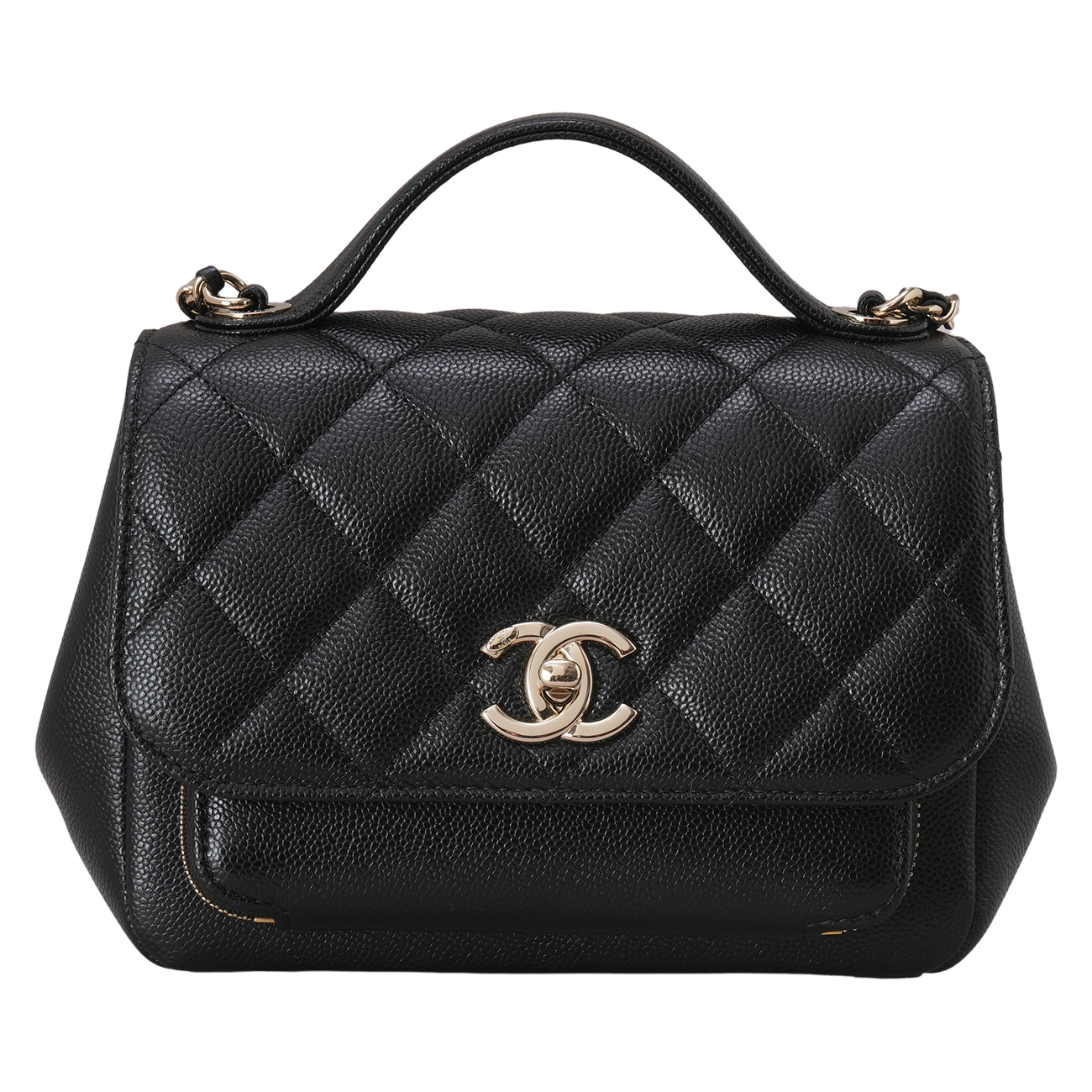 CHANEL(USED)샤넬 캐비어 비지니스 어피니티 스몰