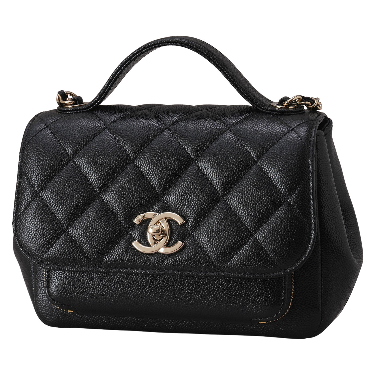 CHANEL(USED)샤넬 캐비어 비지니스 어피니티 스몰