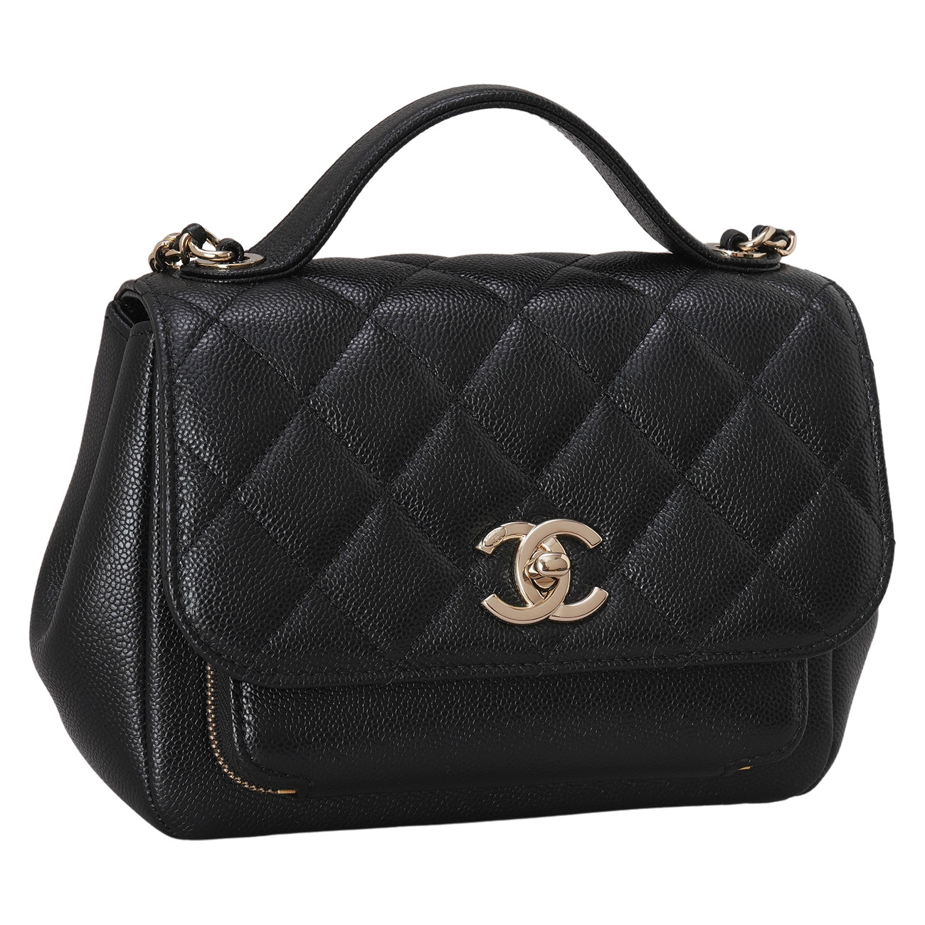 CHANEL(USED)샤넬 캐비어 비지니스 어피니티 스몰