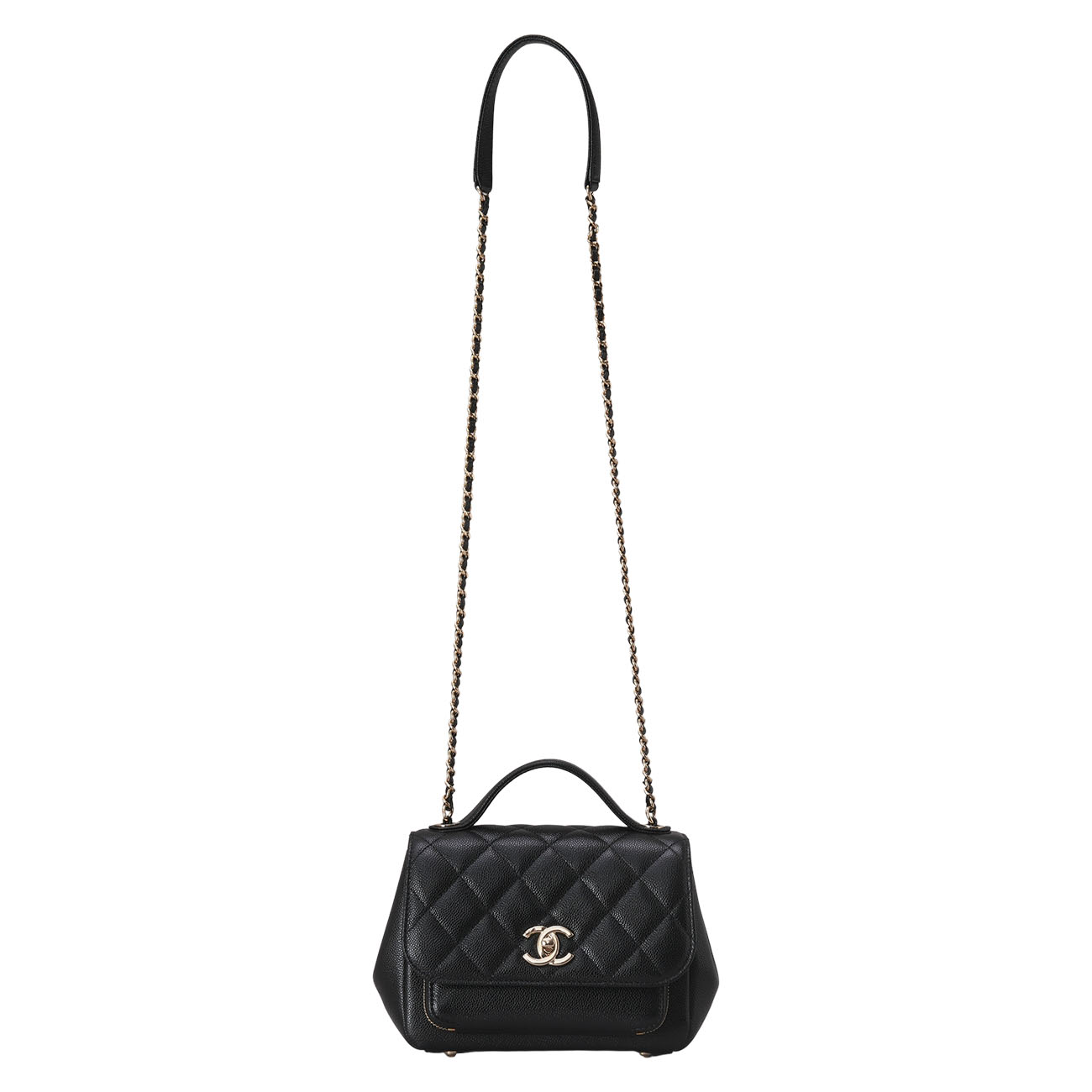 CHANEL(USED)샤넬 캐비어 비지니스 어피니티 스몰