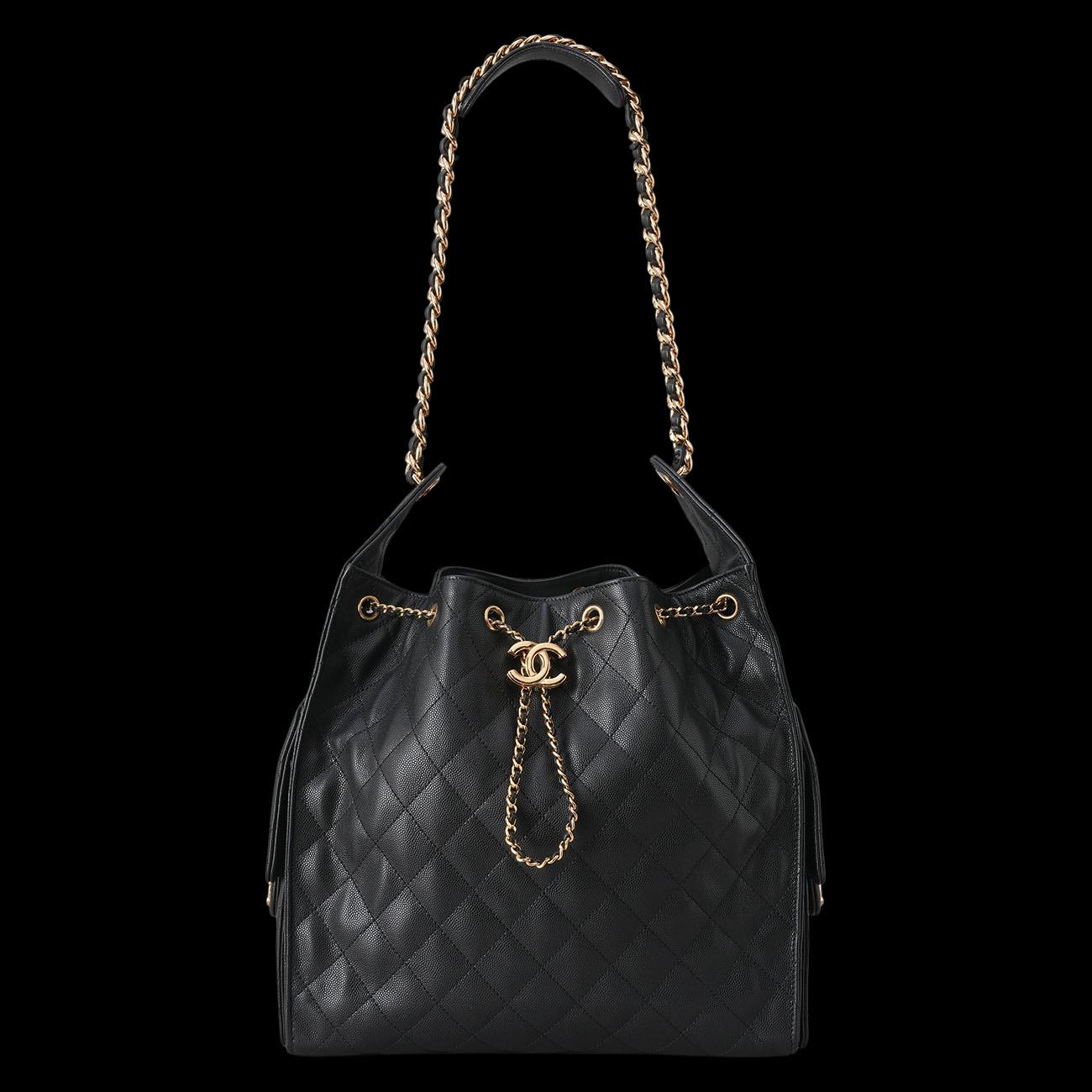 CHANEL(USED)샤넬 캐비어 25백 미듐