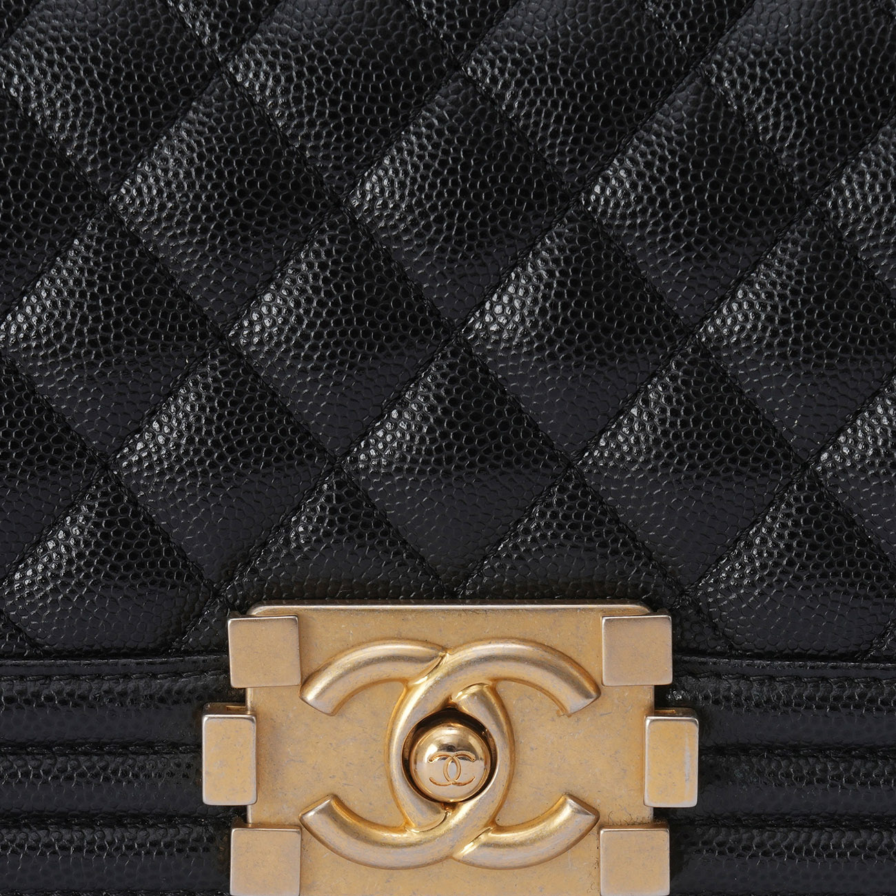 CHANEL(USED)샤넬 캐비어 보이샤넬 스몰 플랩백