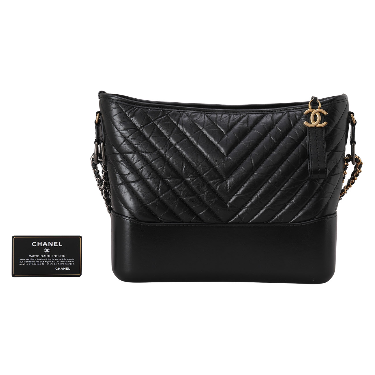 CHANEL(USED)샤넬 쉐브론 가브리엘 호보백 미듐