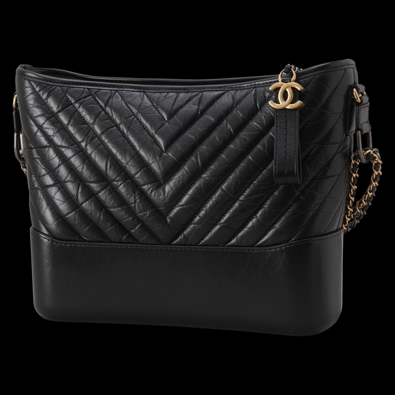 CHANEL(USED)샤넬 쉐브론 가브리엘 호보백 미듐