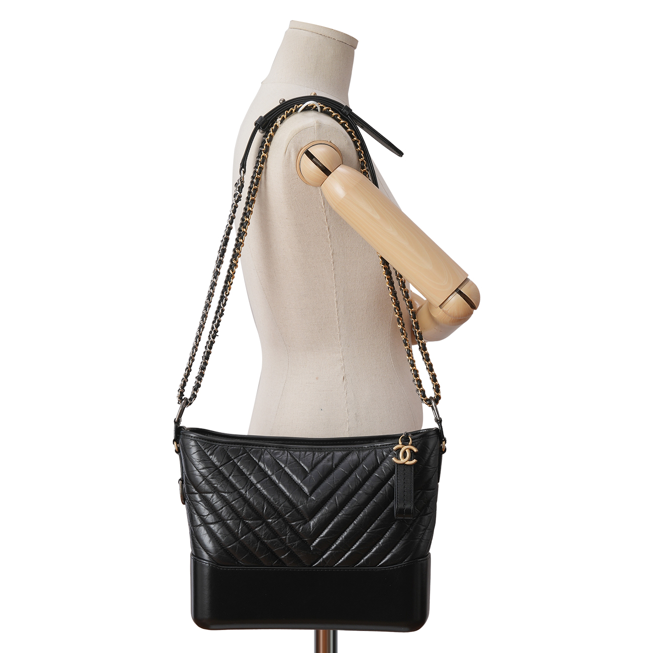 CHANEL(USED)샤넬 쉐브론 가브리엘 호보백 미듐