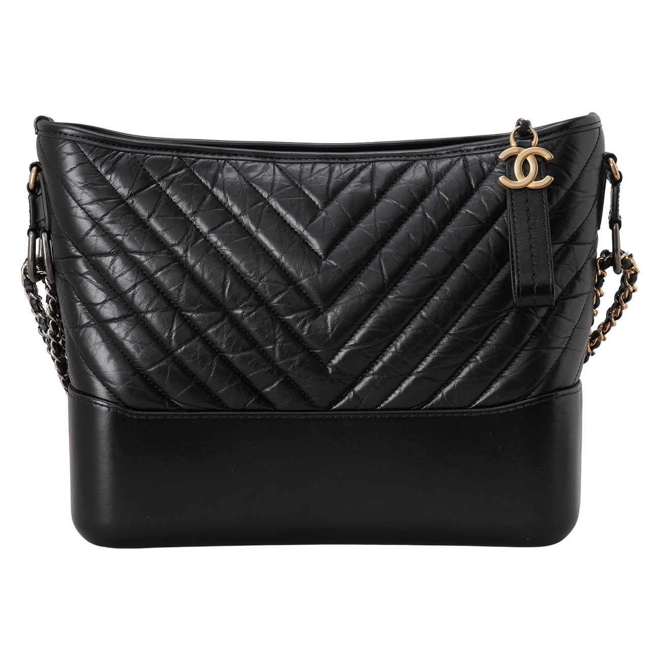 CHANEL(USED)샤넬 쉐브론 가브리엘 호보백 미듐