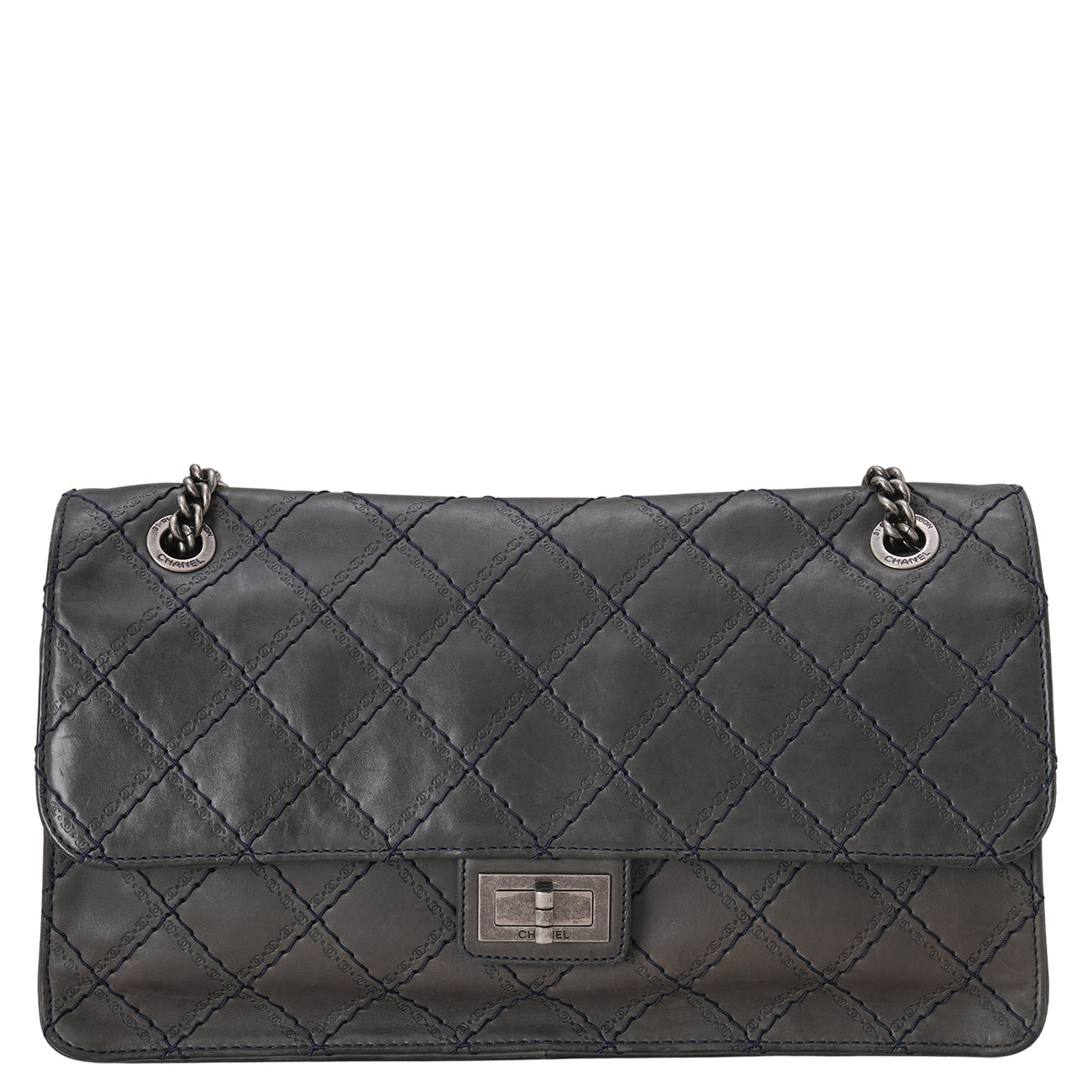 CHANEL(USED)샤넬 시즌 2.55 체인 플랩 백