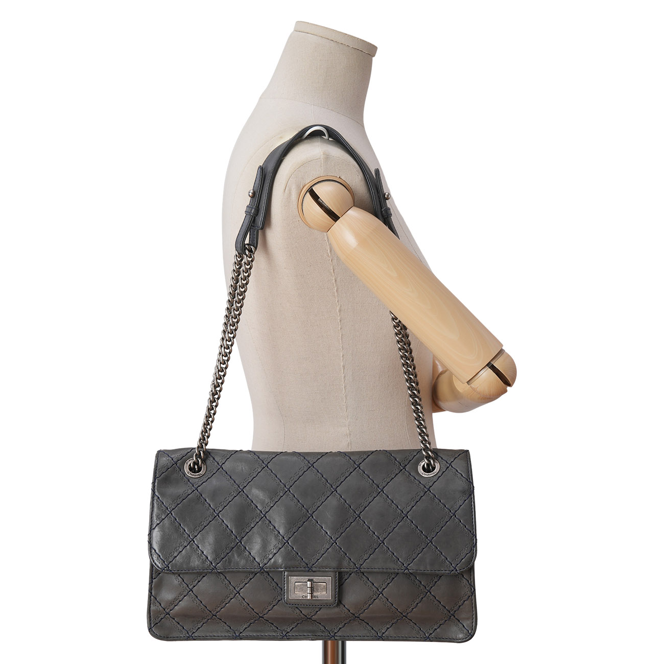 CHANEL(USED)샤넬 시즌 2.55 체인 플랩 백