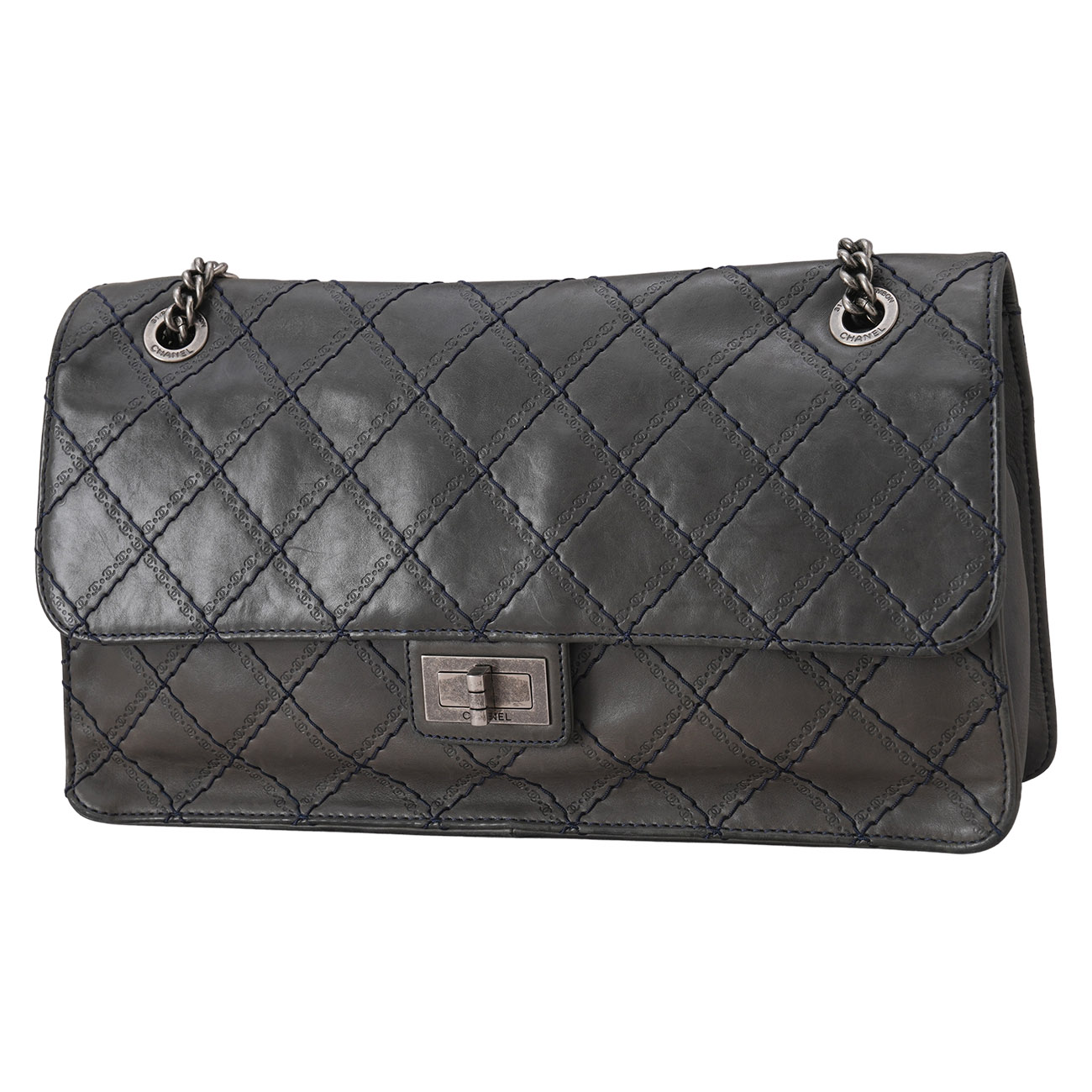 CHANEL(USED)샤넬 시즌 2.55 체인 플랩 백