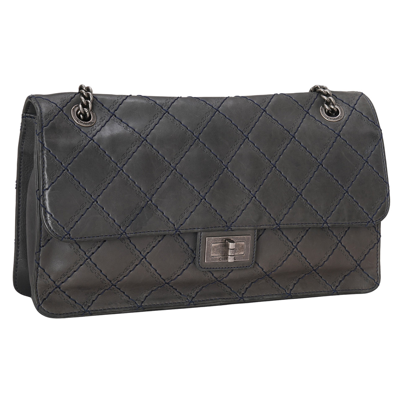 CHANEL(USED)샤넬 시즌 2.55 체인 플랩 백