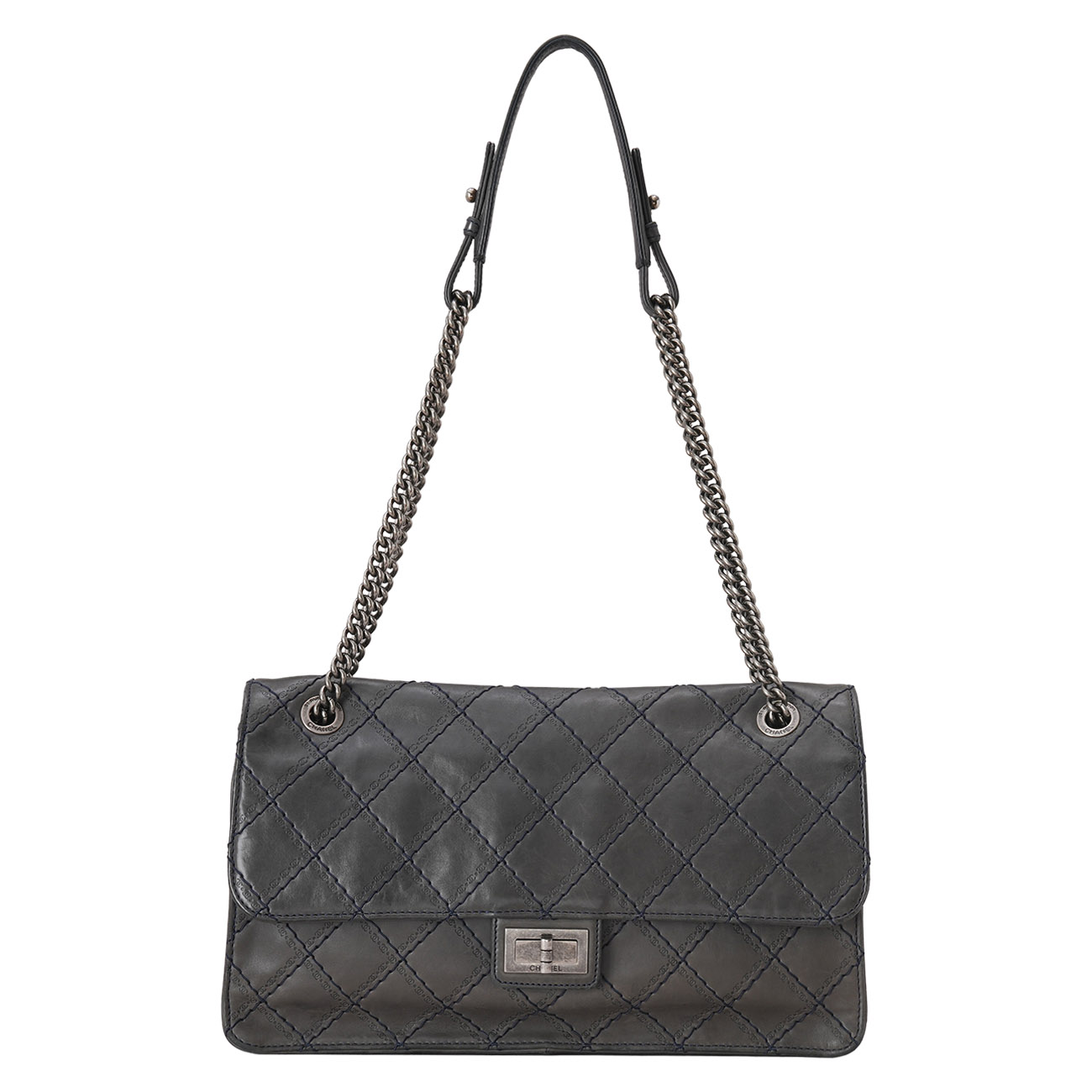 CHANEL(USED)샤넬 시즌 2.55 체인 플랩 백