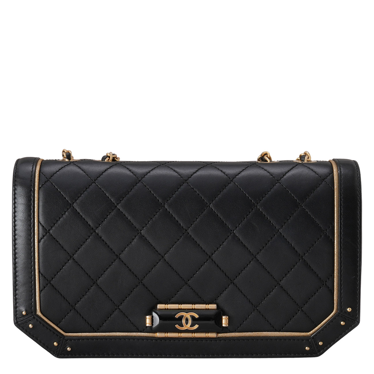 CHANEL(USED)샤넬 시즌 체인 퀼팅 숄더백