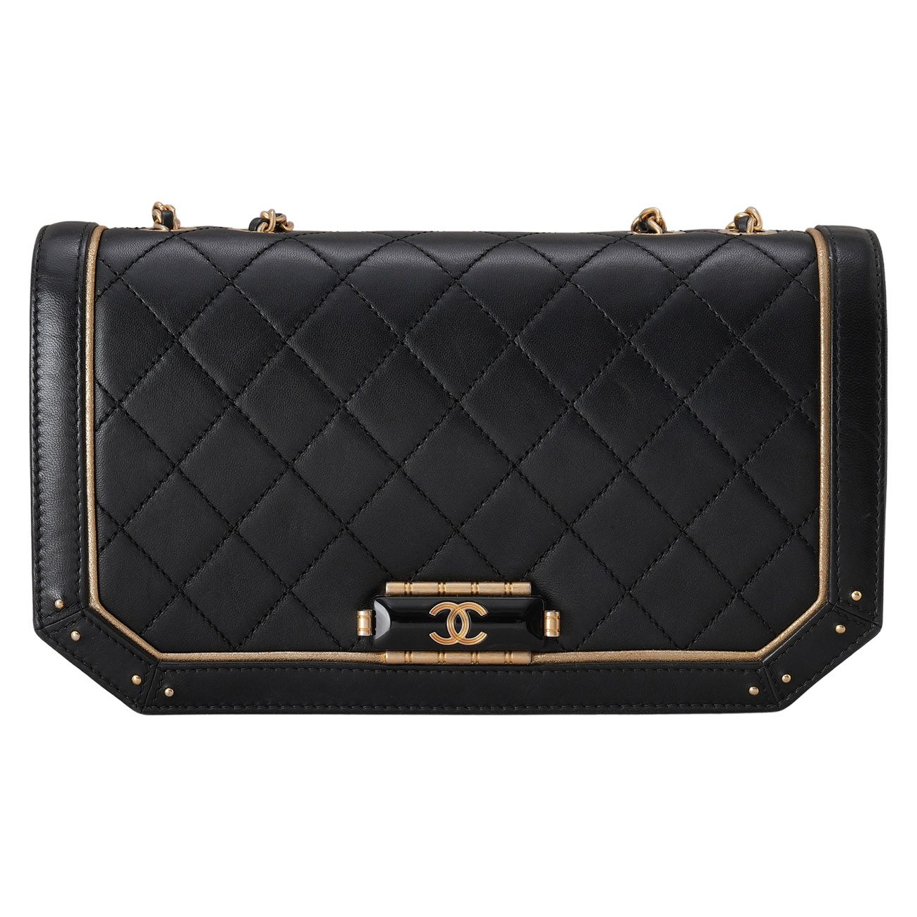 CHANEL(USED)샤넬 시즌 체인 퀼팅 숄더백