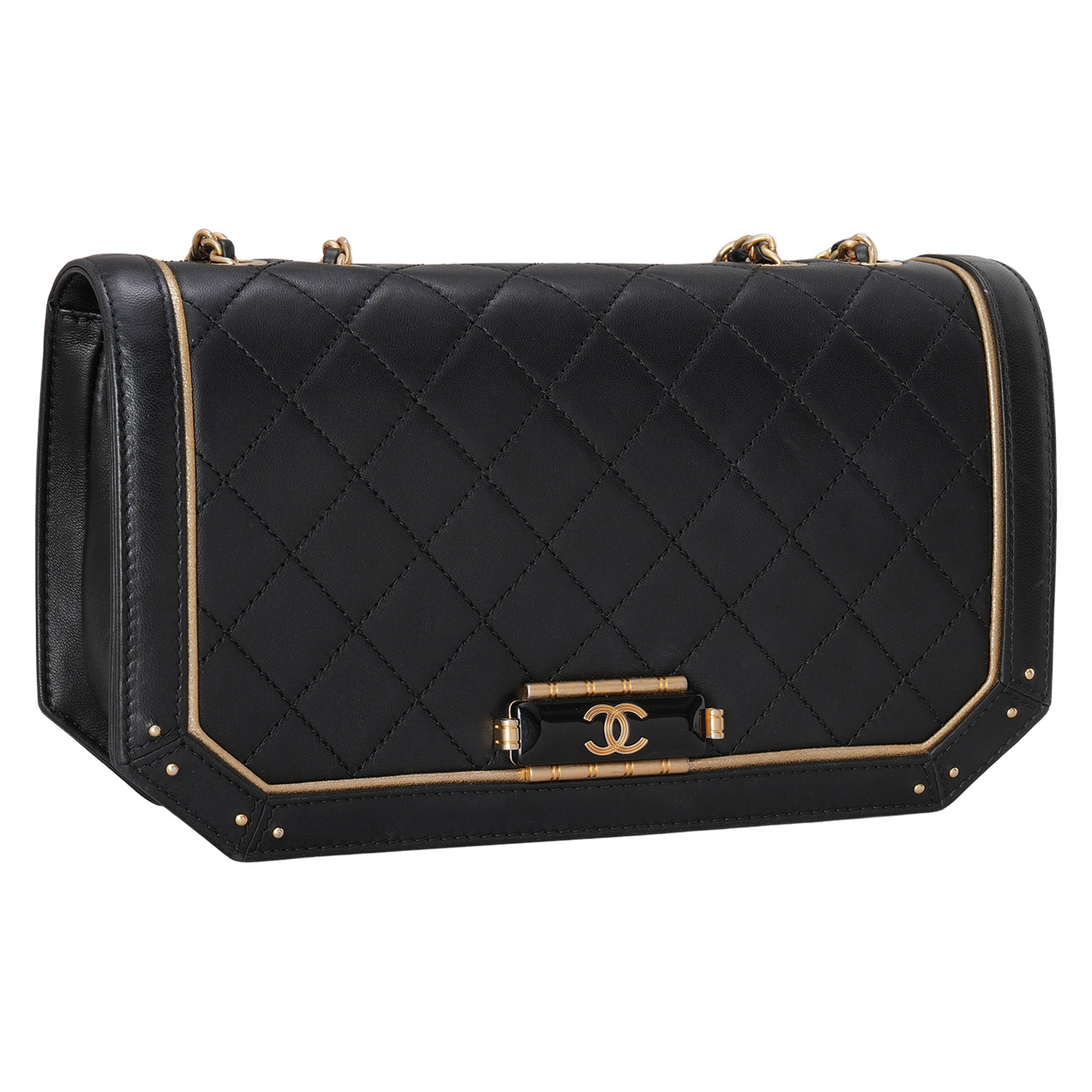 CHANEL(USED)샤넬 시즌 체인 퀼팅 숄더백