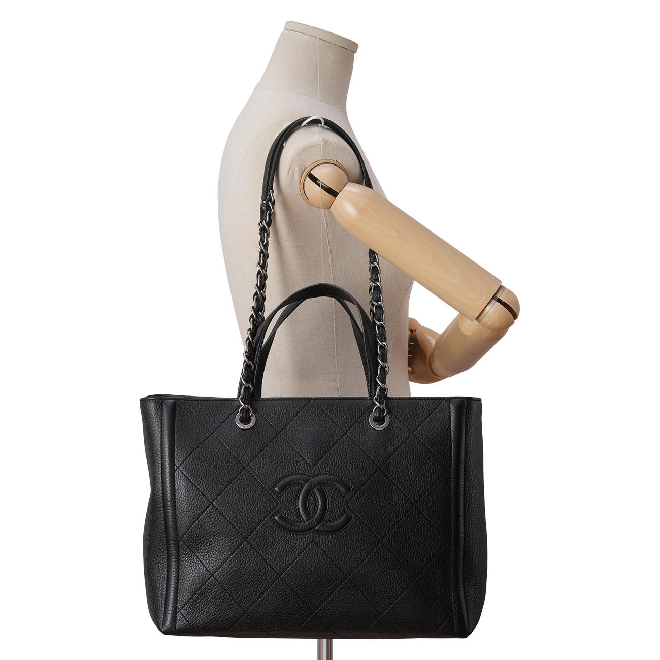 CHANEL(USED)샤넬 시즌 CC로고 쇼퍼백