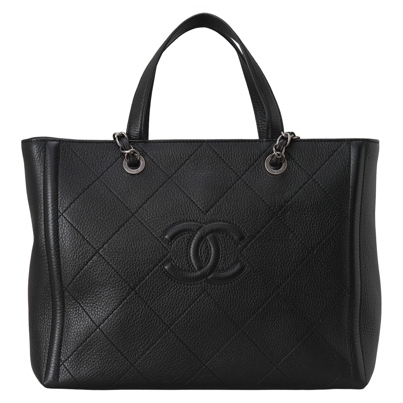 CHANEL(USED)샤넬 시즌 CC로고 쇼퍼백