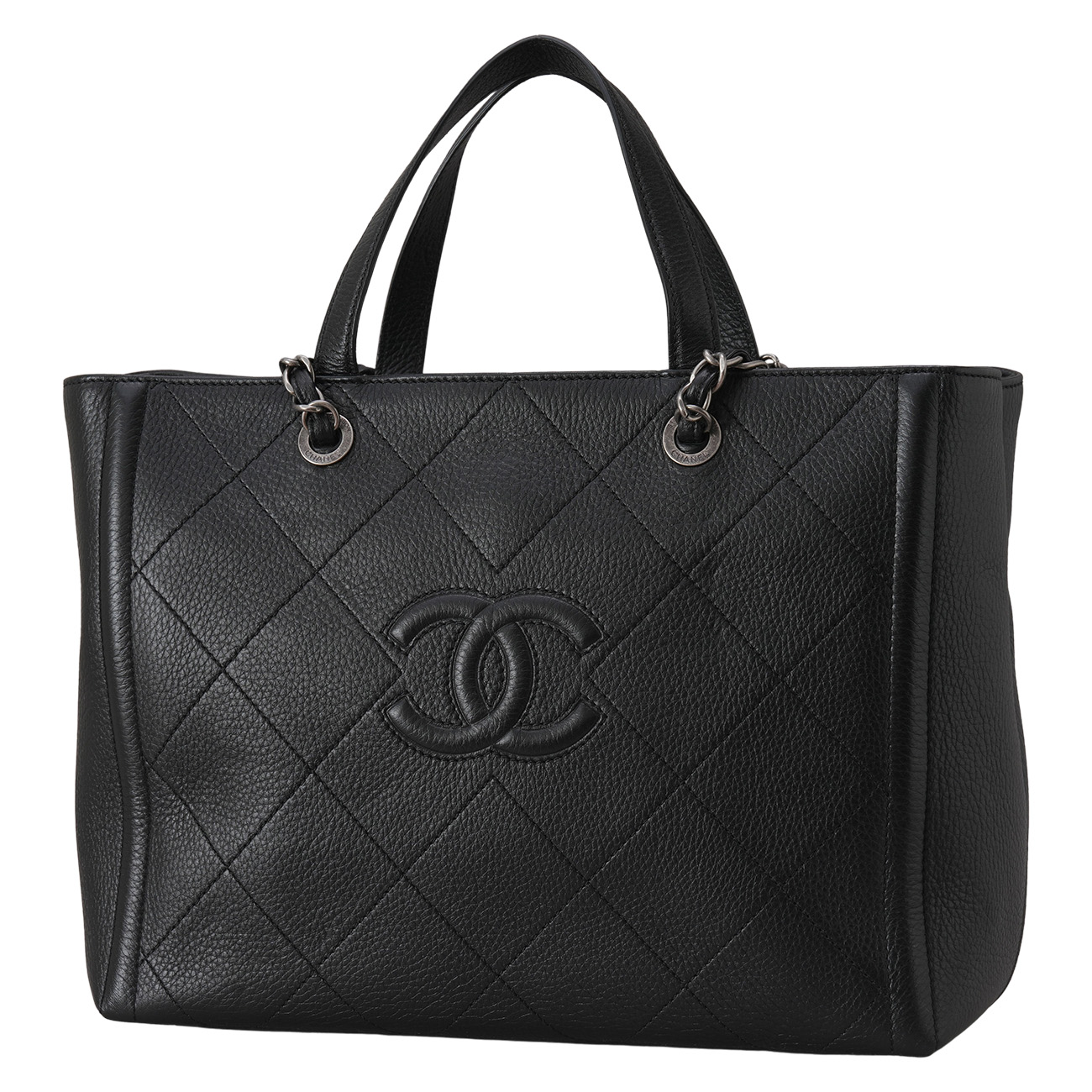 CHANEL(USED)샤넬 시즌 CC로고 쇼퍼백