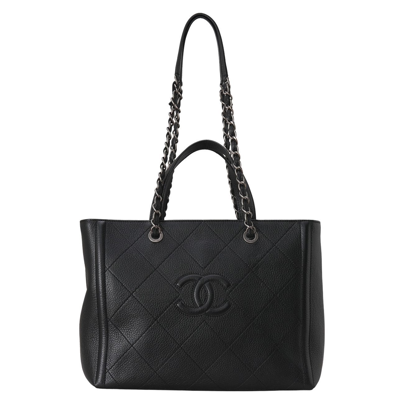 CHANEL(USED)샤넬 시즌 CC로고 쇼퍼백