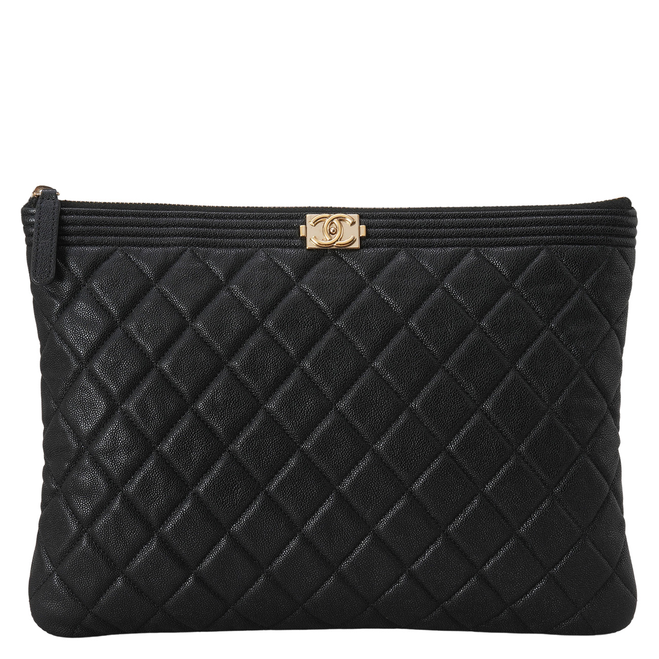 CHANEL(USED)샤넬 보이샤넬 클러치 뉴미듐