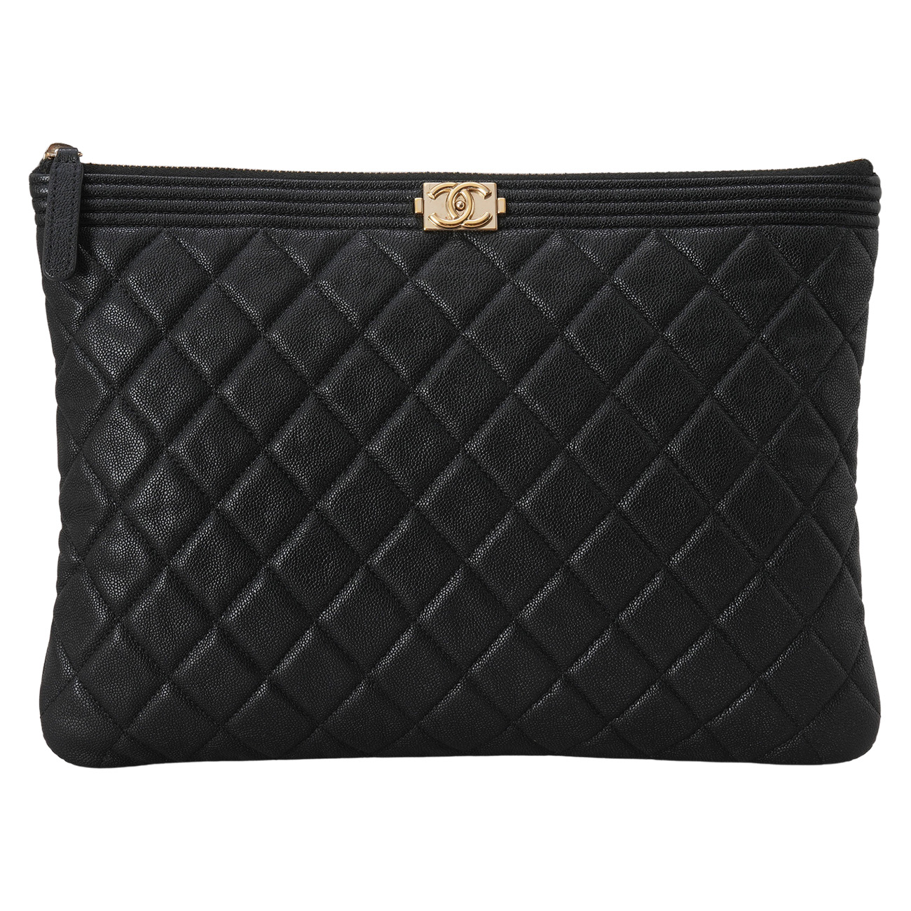 CHANEL(USED)샤넬 보이샤넬 클러치 뉴미듐