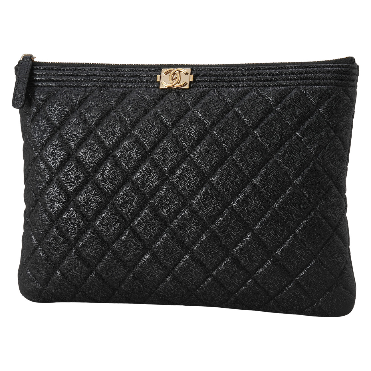 CHANEL(USED)샤넬 보이샤넬 클러치 뉴미듐