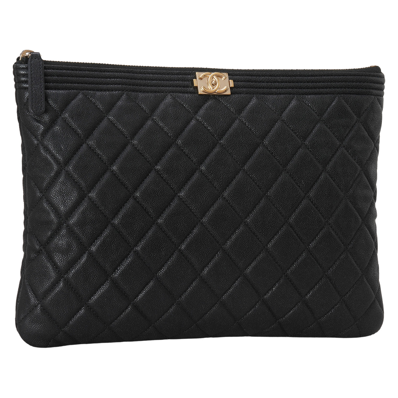 CHANEL(USED)샤넬 보이샤넬 클러치 뉴미듐